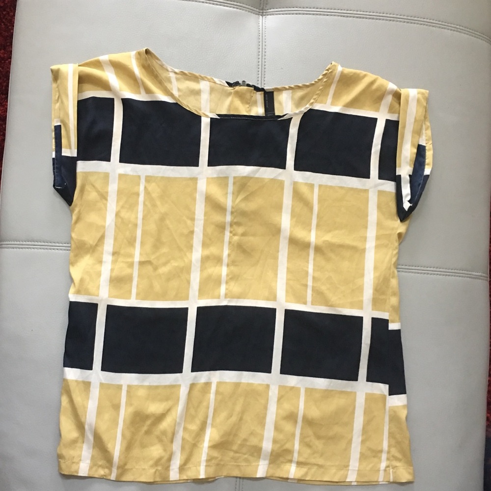 Vero Moda geometric pattern blouse